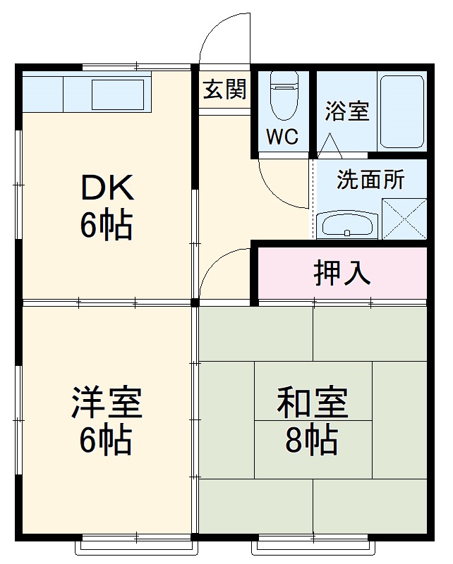 チェリーホームズの間取り