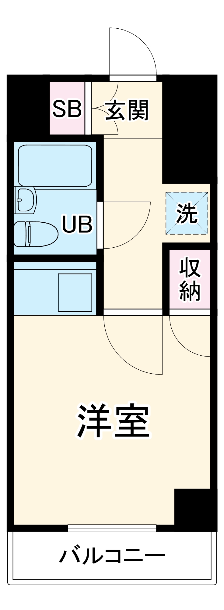 ジュネパレス平塚第16の間取り