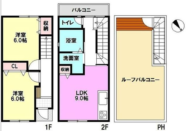 ディーズライフ元町の間取り
