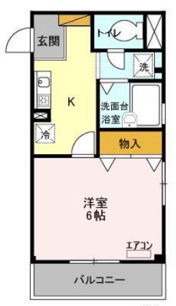 シャレー馬橋の間取り