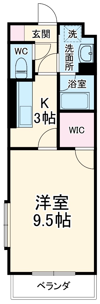 グリーンヒルズの間取り