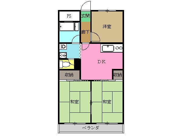 メゾンルピナスの間取り