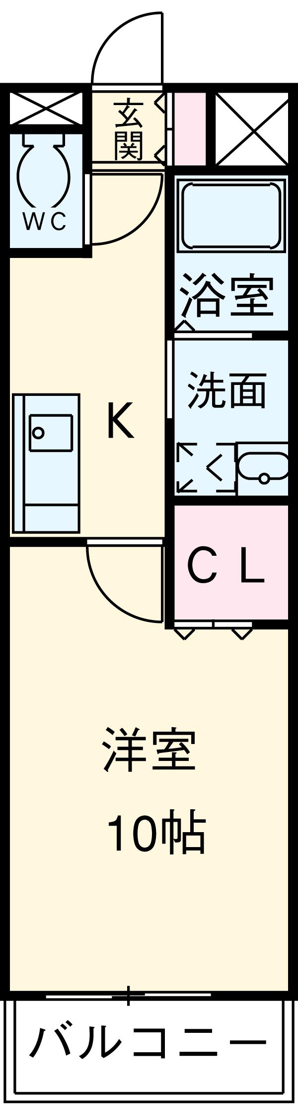 アイランドKの間取り