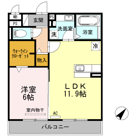 ラシャスの間取り
