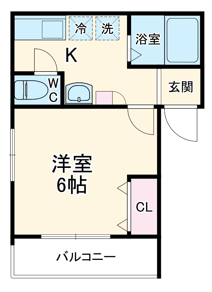 MELDIA南4丁目No.2の間取り