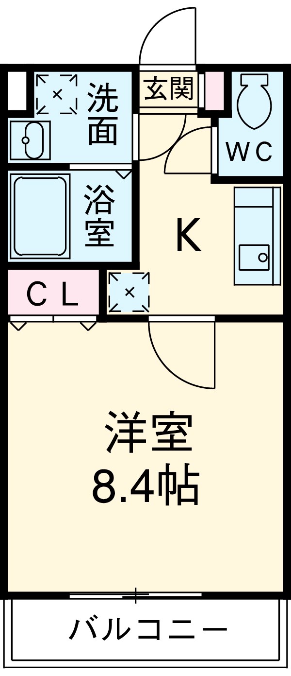 ドエルコート柏たなかの間取り