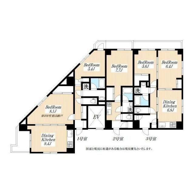 レジデンス清末3の間取り