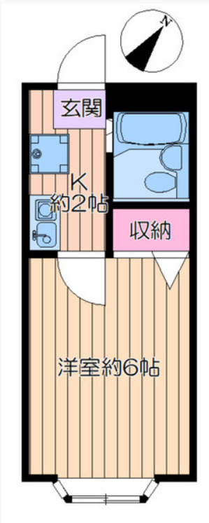クレール成城の間取り