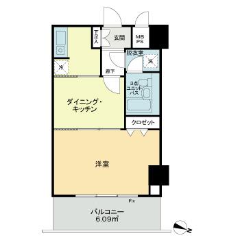 ライオンズマンション平塚宝町の間取り