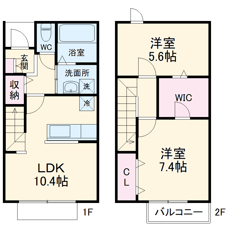 エルピスATの間取り