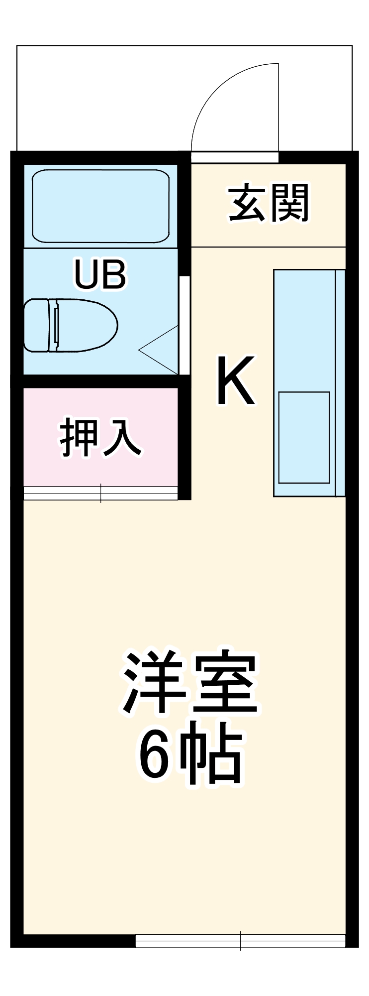 アーデル大巌寺の間取り