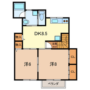 ベル・セゾンの間取り