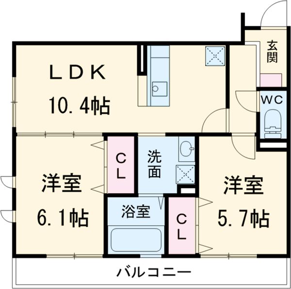 オッツⅢの間取り