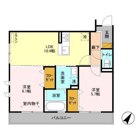 オッツⅢの間取り