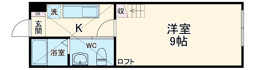 セレーノ上大岡の間取り