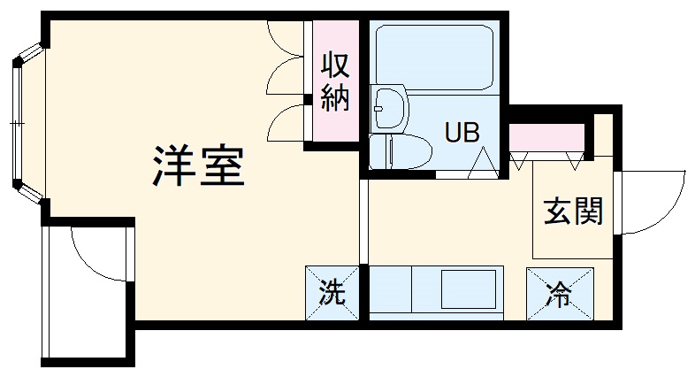 グリーンプゾムの間取り
