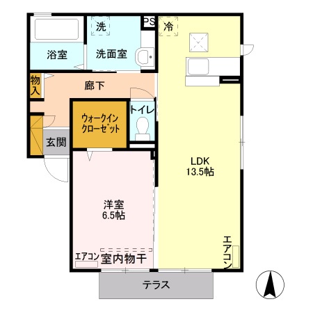 Reciente Aの間取り