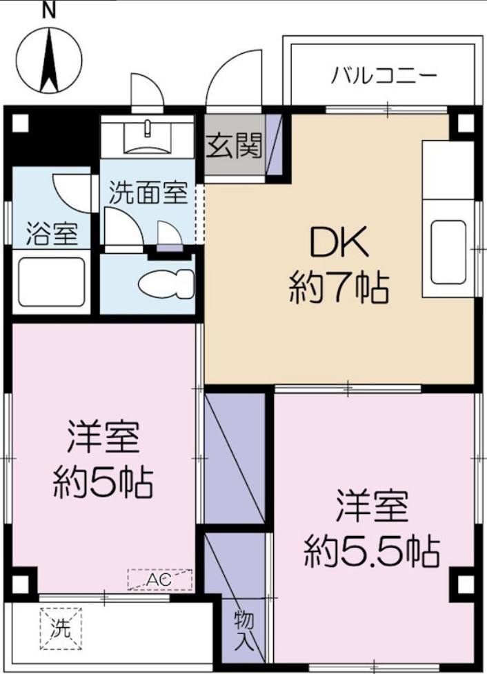 ガーデンコート秋津の間取り