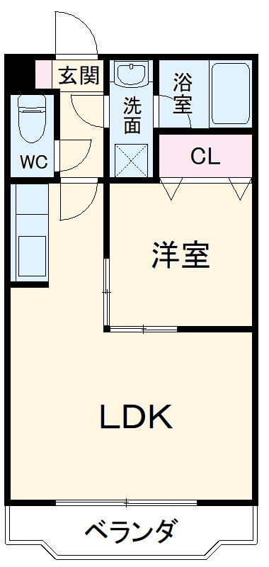 プルメリアの間取り