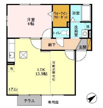 ル・マリアージュの間取り