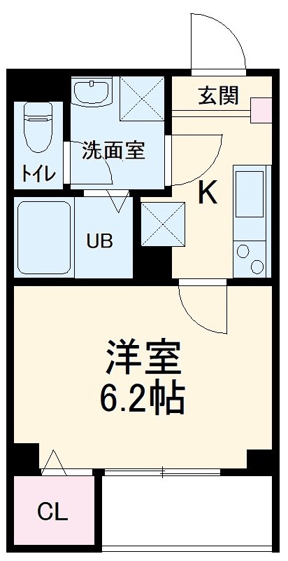 グリシーヌメゾンⅡの間取り