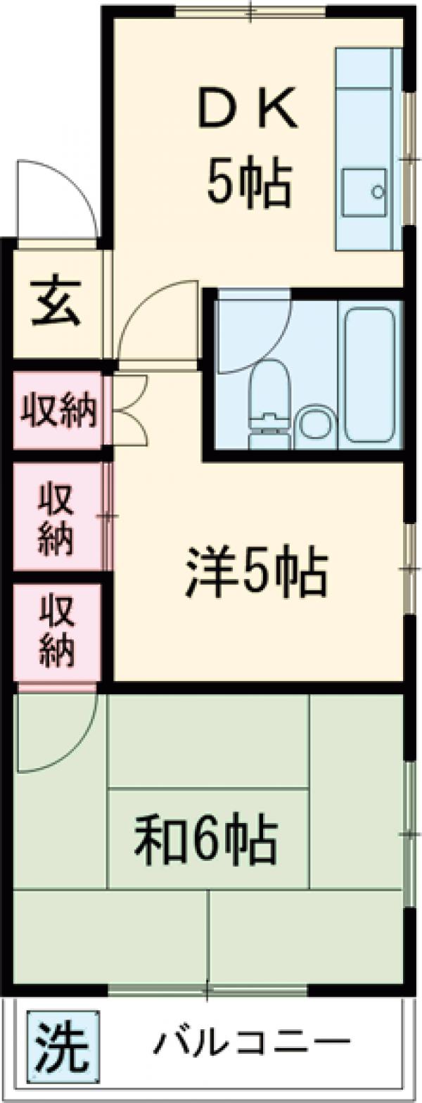 田園調布ハイムの間取り