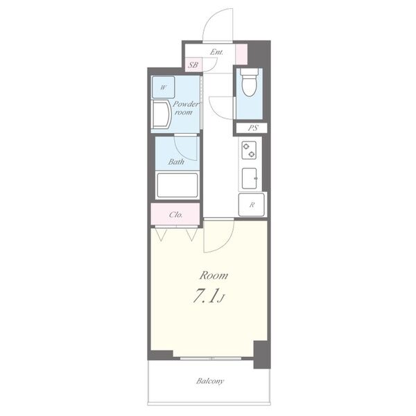 セレーノ岡崎の間取り