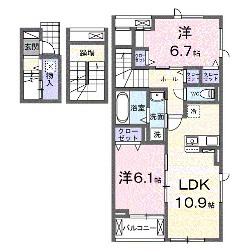 GRANDE MAISONの間取り