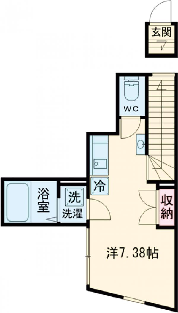 バッハ千歳船橋の間取り