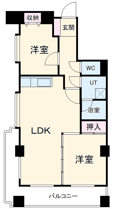 ゆたか台マンションの間取り