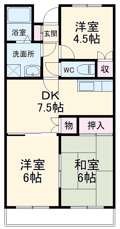 マーリーズホームの間取り