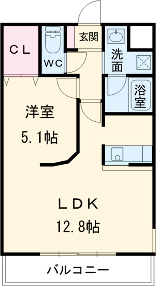 ガーデンコートHISOKOの間取り