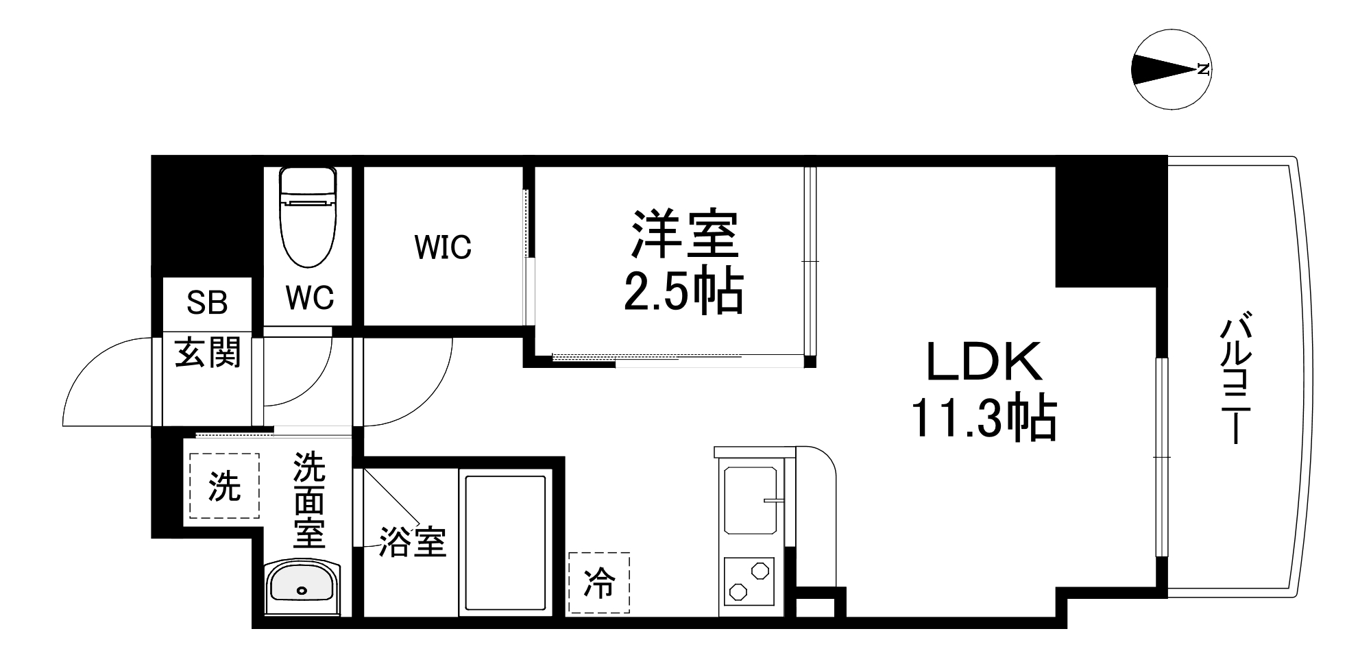 2/30 間取