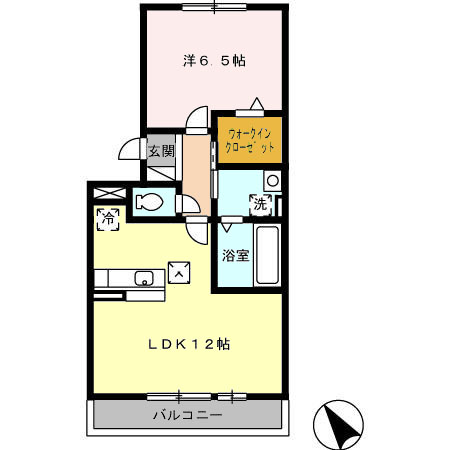 メゾン宮前の間取り