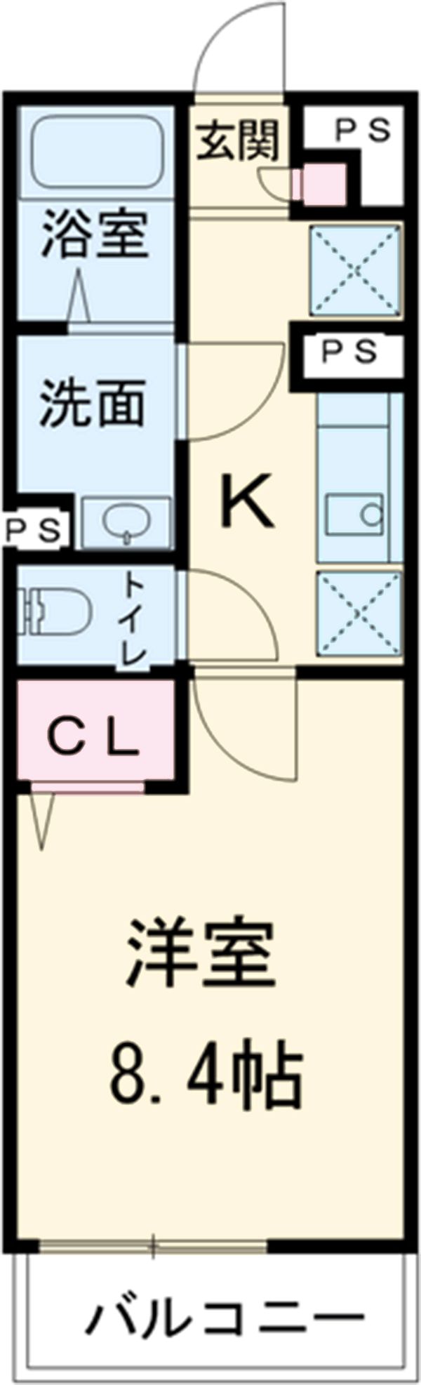 リブリ・C Westの間取り