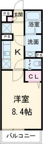 リブリ・C Westの間取り