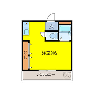 トリヴェール唐国の間取り