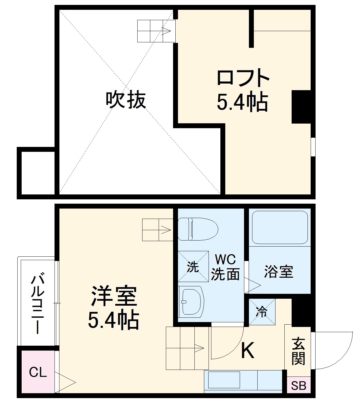 パーリッシィ稲毛の間取り