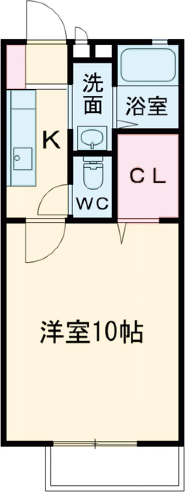 K・Village G棟の間取り