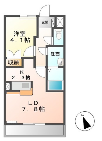 ラ メゾン デ ショコラの間取り