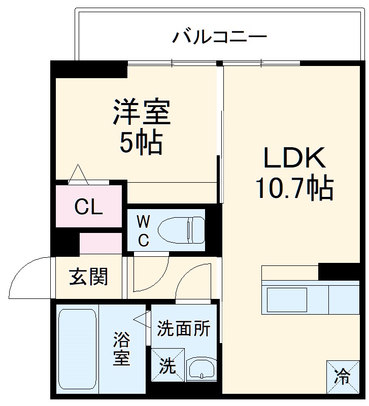 avenirの間取り