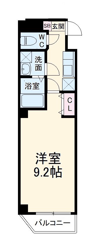 セレニテノブトの間取り