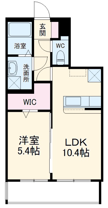エルモッソの間取り