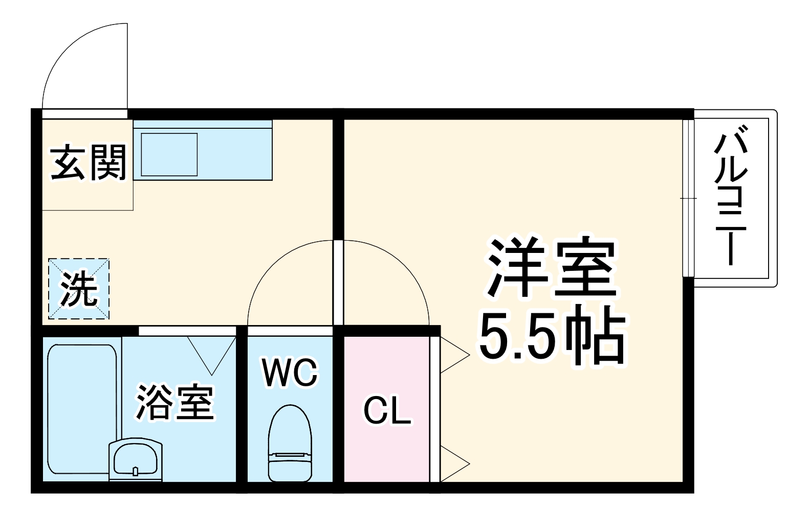 ユニハウス八事館の間取り