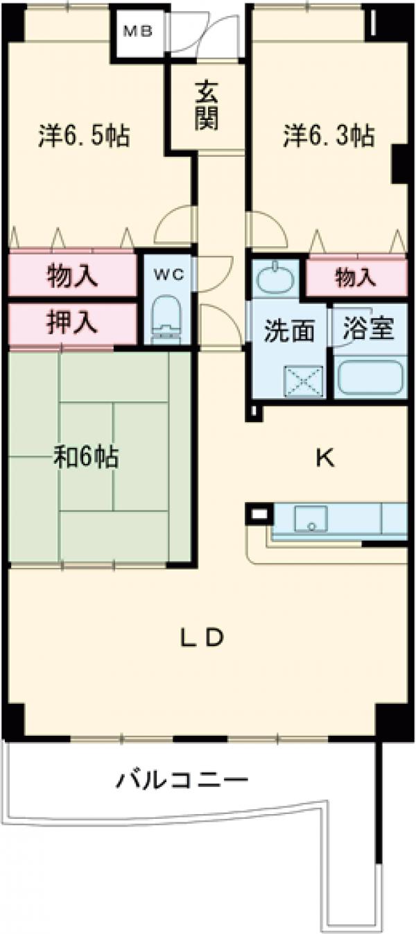 セレッソの間取り