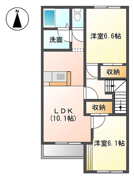 メゾン・ド・オリビアの間取り