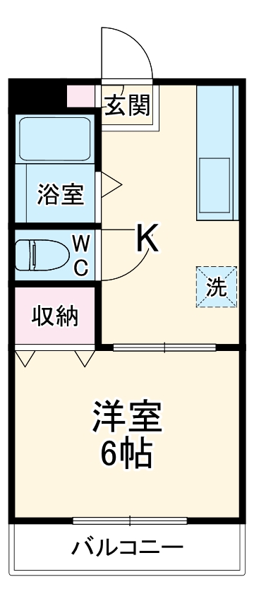 ハイツプロスパの間取り