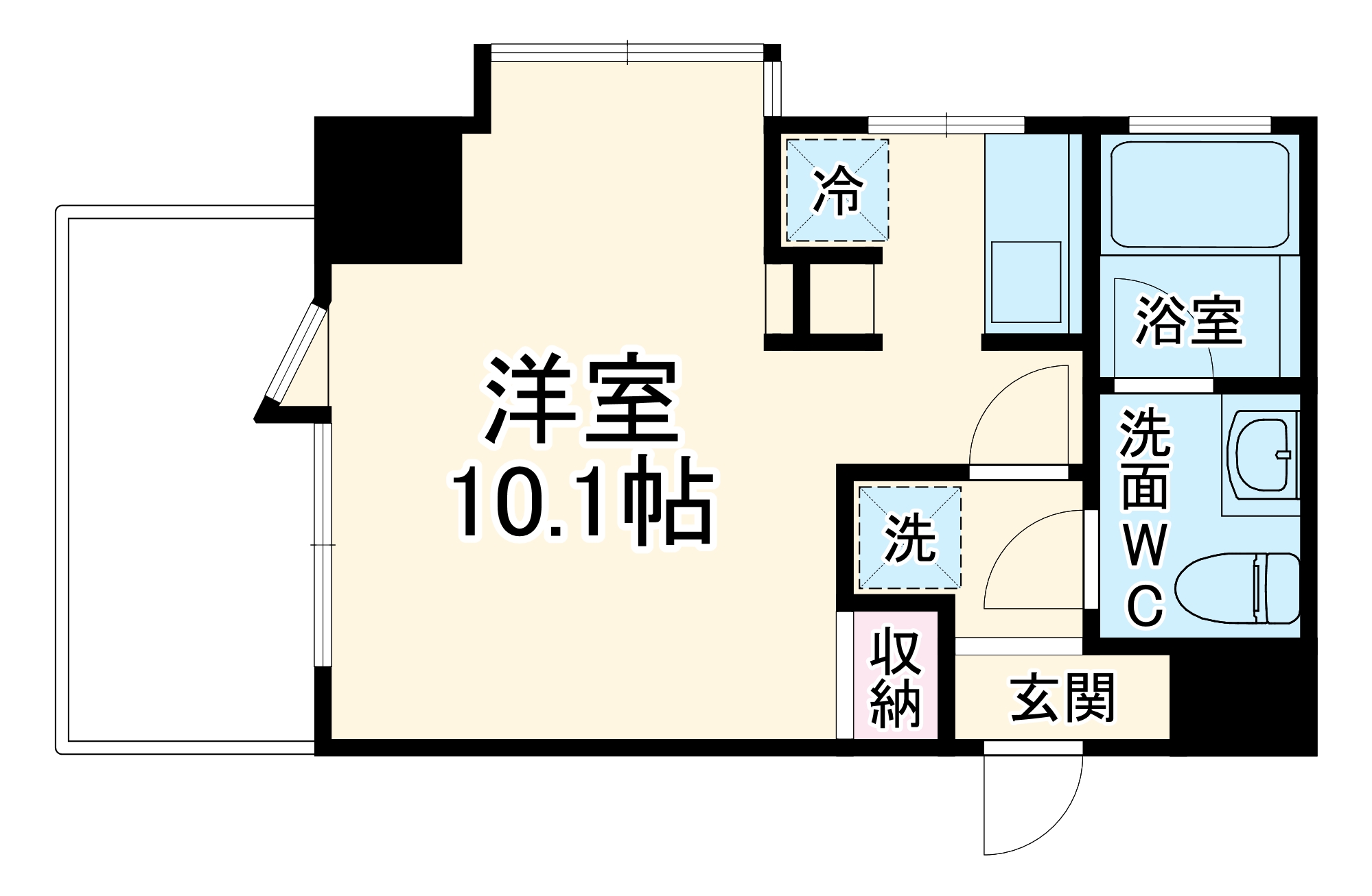 アーク松戸中央公園の間取り