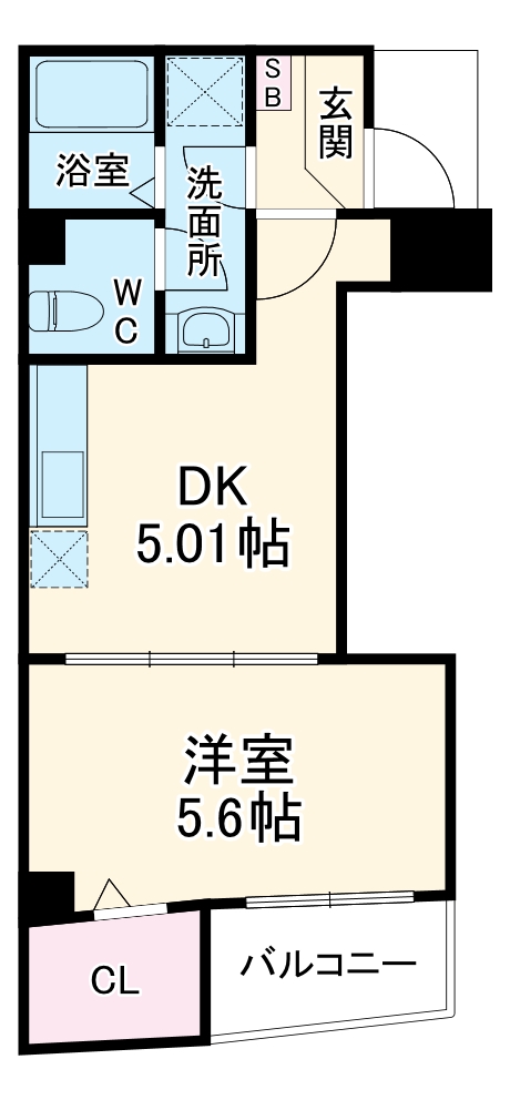 レガーロ松戸の間取り