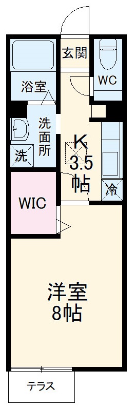 セジュール光ヶ丘の間取り